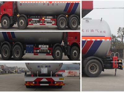 解放40方液化石油气(丙烷)液化气体运输车